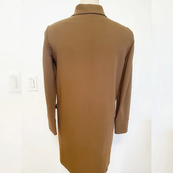 Vintage Moschino Couture Collar Dress with Bold Buttons Sz6